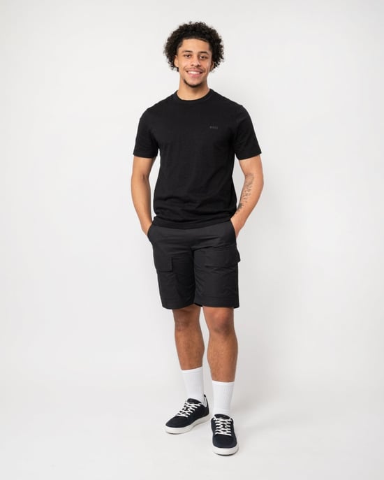 BOSS Orange Tegood Mens Crew Neck T-Shirt - Image 3