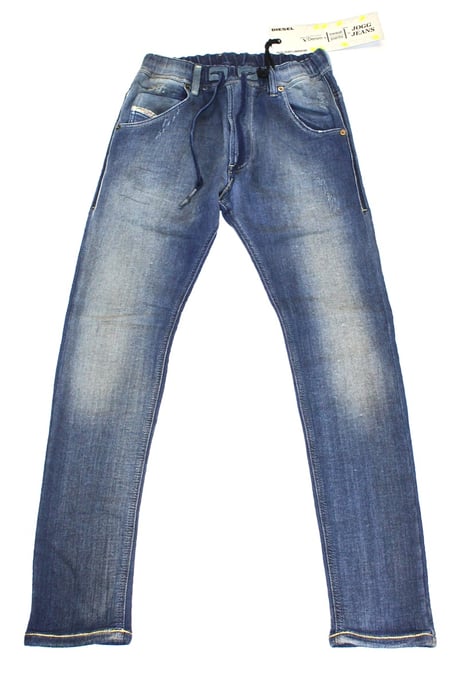 Diesel Krooley-NE Jogg 0802R Jeans - Image 2