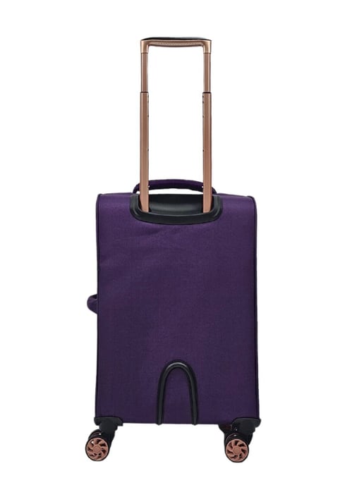 Cabin 4 Wheel Luggage Travel Soft Lightweight Bag