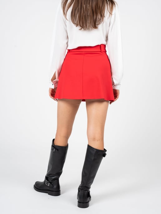 Liu Jo Skirt Woman's Red - Image 5