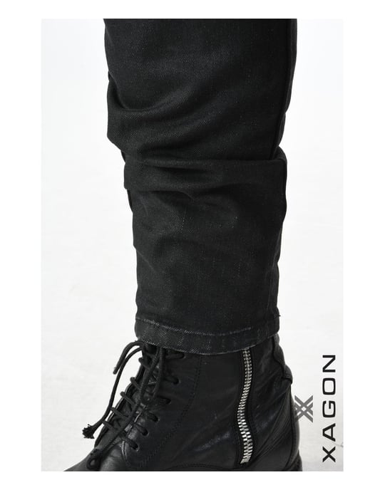 Xagon Jeans Bikers herrmodell Svart - Image 6