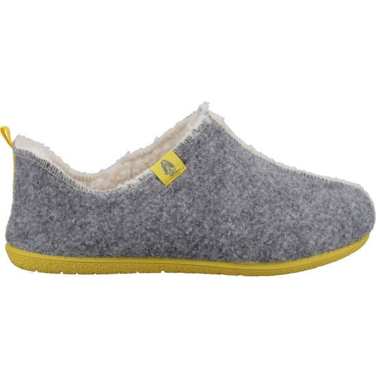 Hush Puppies Good Recycled RPET Polyester Women's Grey Slippers - Image 4