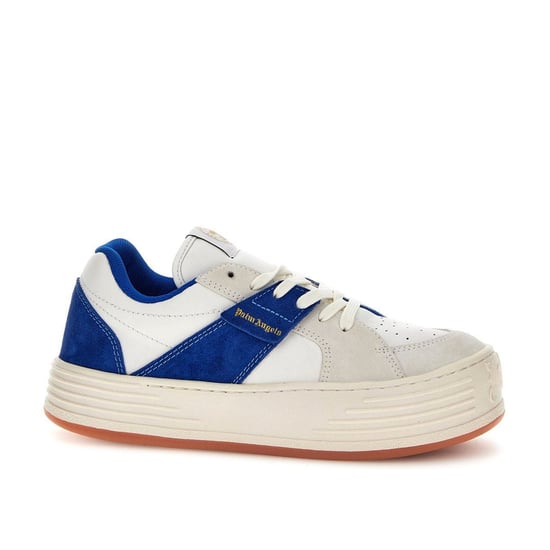 Palm Angels leren sneakers met logo - Image 4