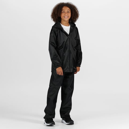 Regatta Childrens/Kids Pro Stormbreak Waterproof Jacket (Black)