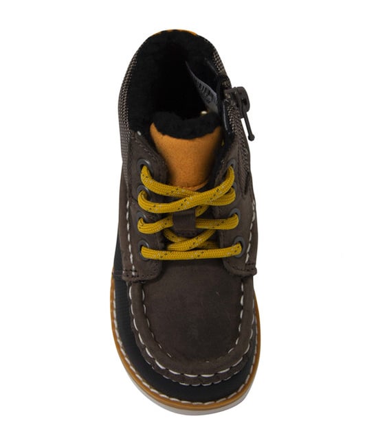 Clarks Crown Spirit Kids Black Boots