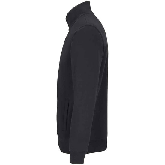 SOLS Cooper Marl Full Zip Jack voor volwassenen (Zwart) - Image 3