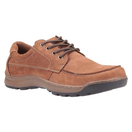 Hush Puppies Mens Tucker Lace Up Shoes (Tan) - Image 1