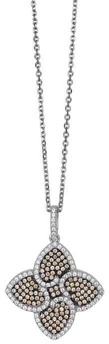 Orphelia Women's 925 Sterling Silver Chain with Pendant - Silver ZH-4837 - Image 3