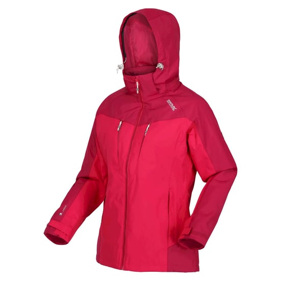 Regatta Womens/Ladies Calderdale Winter Waterproof Jacket (Pink Potion/Berry Pink)