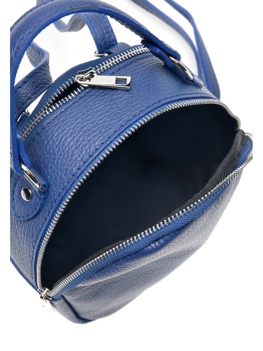 Isabella Rhea SS22 IR 1451 Blue Leather Bag - Image 4