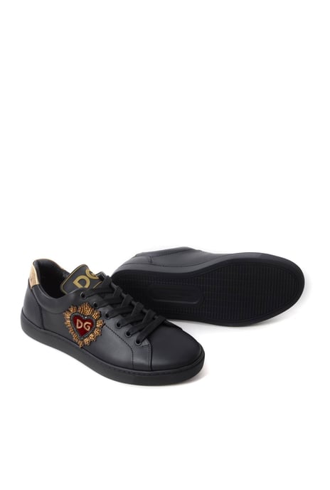 Dolce & Gabbana Men Embroidered Low-top Sneakers - Image 2