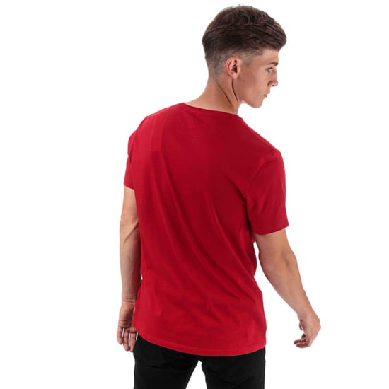 Men's Timberland TFO Logo Slim T-Shirt in Red