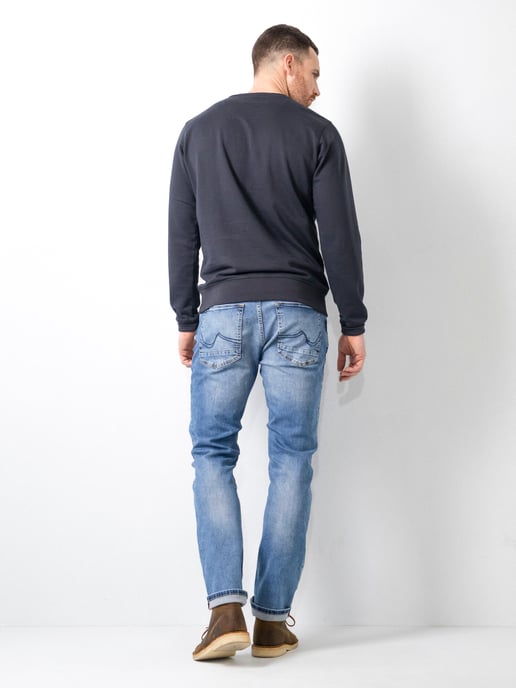 Petrol Industries - Russel Regular Tapered Fit Jeans - Dark Green