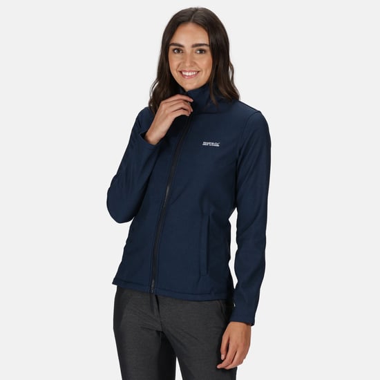 Regatta Dames/dames Connie V Softshell wandeljack (Marine Marl) - Image 6