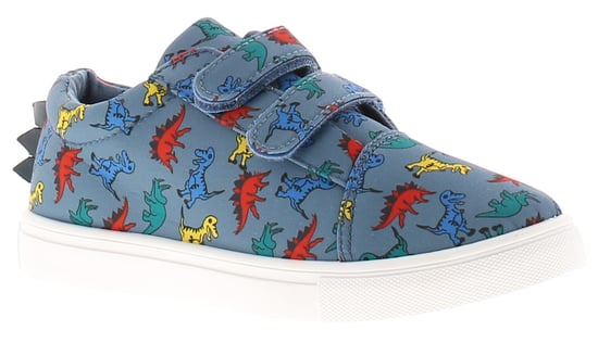 Chatterbox Younger Childrens Shoes Canvas Deano blue
