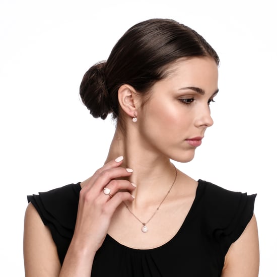 Orphelia 'Vera' Dames 925 Sterling Zilver Ketting met Hanger - Roze ZH-7231/RG - Image 4