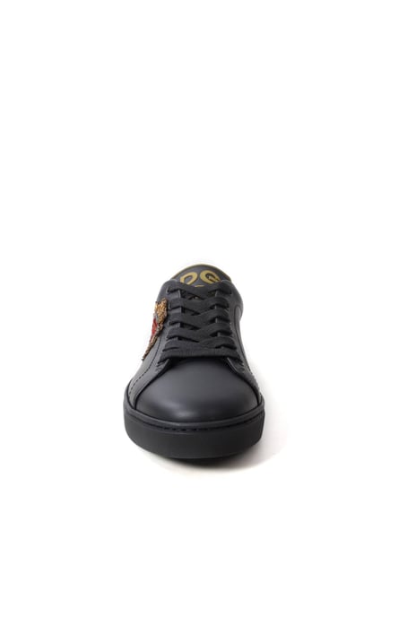 Dolce & Gabbana Men Embroidered Low-top Sneakers - Image 4