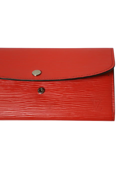Louis Vuitton Sarah Long Wallet in Red Epi Leather - Image 4