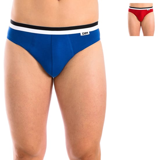 Pack-2 Slips Unno Basic breathable fabric D05H1 man - Image 1