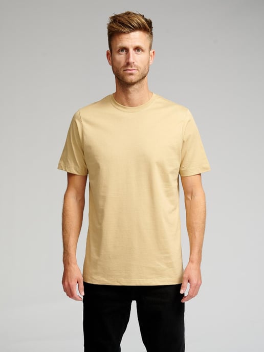 Organic Basic T-shirt - Sand