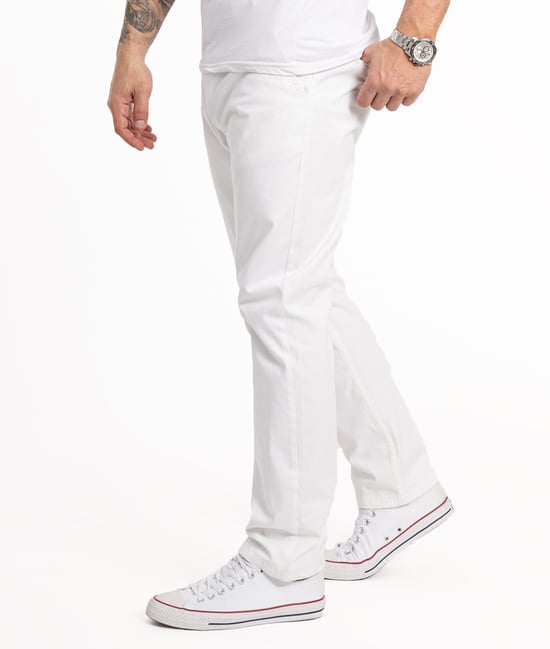 Indumentum Stoffhose Weiß - Image 3