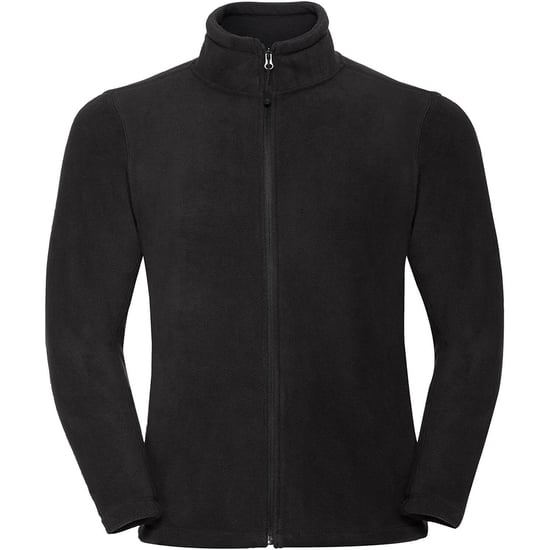 Russell Heren Full Zip Outdoor Fleece Jacket (Zwart) - Image 3