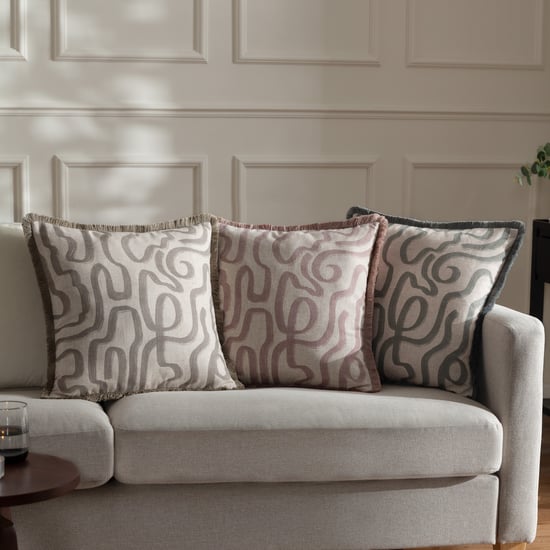 Hoem Lina Abstract Printed Cushion Cover - Image 5