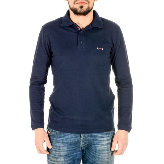 Andrew Charles By Andy Hilfiger Mens Polo ALABAMA NAVY