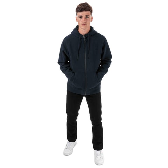 Men's Timberland Basic Zip Hoodie in Navy