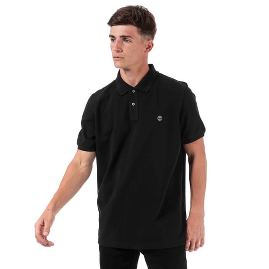 Men's Timberland Miller Rivers Polo Shirt in Black