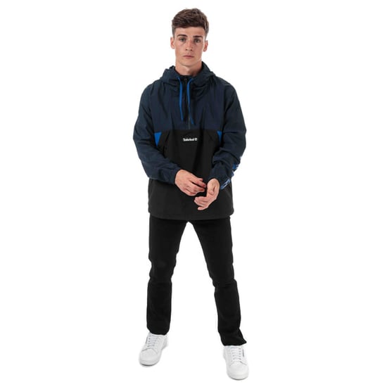 Men's Timberland YC Trial Pullover Jacket in Navy