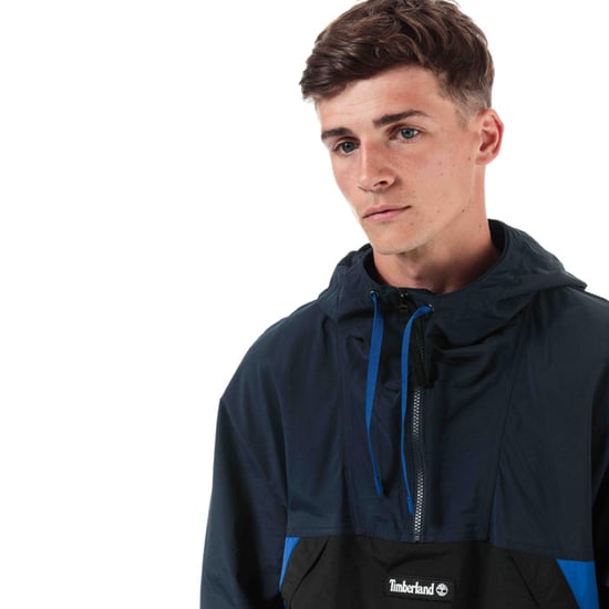 Men's Timberland YC Trial Pullover Jacket in Navy