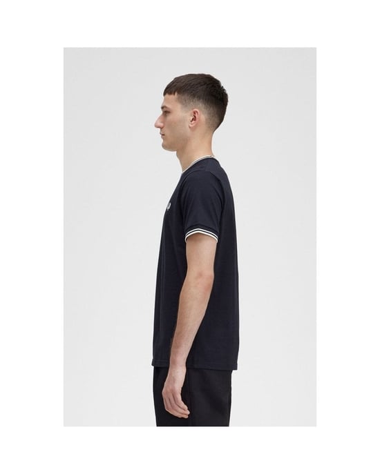 Fred Perry Mens Twin Tipped T-Shirt NOS - Image 4