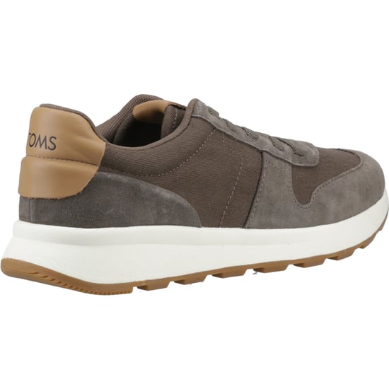 TOMS TRVL Lite Retro Läder Olive Träningsskor för män - Image 2