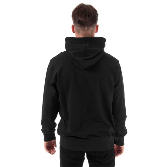 Men's Timberland OR Flock Logo Zip Hoody in Black - Image 2