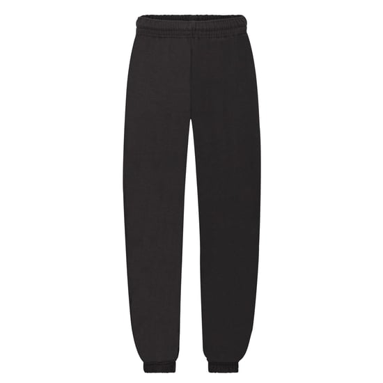 Fruit of the Loom Joggingbroek Kinderen/Kinderen Klassiek Elastisch Manchet (Zwart) - Image 1