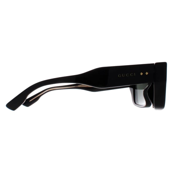 Gucci Rectangle Womens Black Grey GG1529S - Image 4