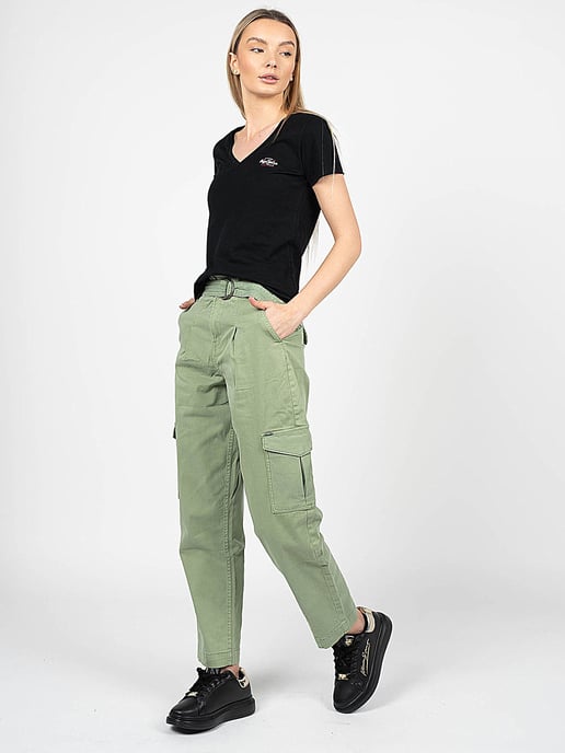 Pepe Jeans Trousers Aspen Woman's Green - Image 2