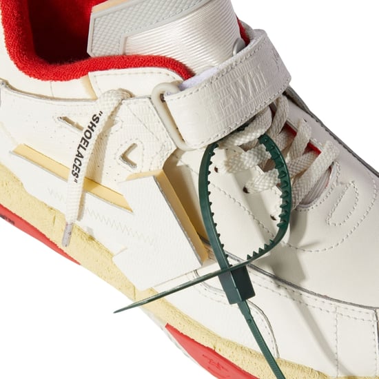 Off-White Low Top Puzzle Couture White Sneakers - Image 3