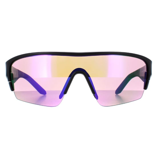 Dragon Semi Rimless Mens Matte Black Lumalens Purple & Spare Tracer X