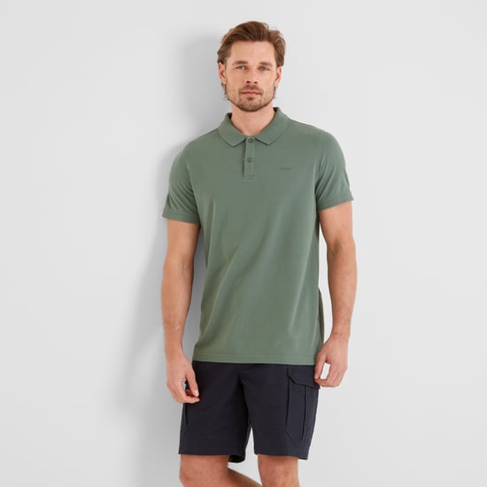 Saul Mens Polo Shirt - Light Forest