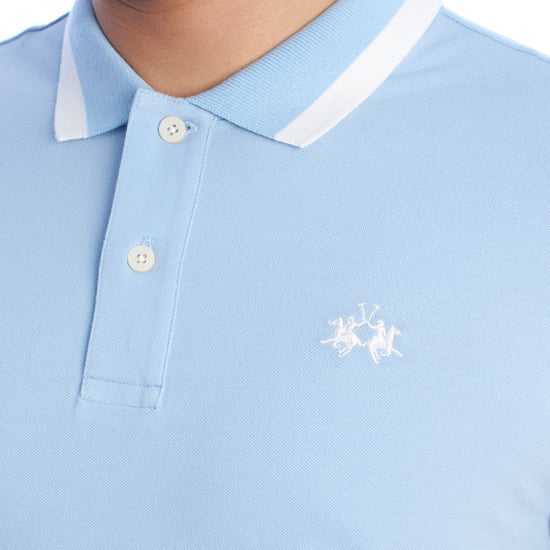 YMP006-PK001 Men's Slim Fit Short Sleeve Polo Shirt