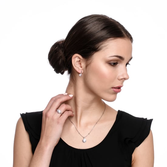 Orphelia 'Vera' Dames 925 Sterling Zilveren Ketting met Hanger - Zilver ZH-7231 - Image 4
