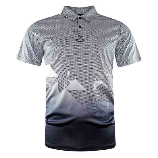 Oakley Collared Light Grey Mens Offset Urban Golf Polo Shirt 433689 02E
