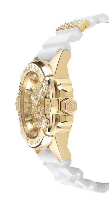 Philipp Plein The $kull Unisex's White Watch PWAAA1221