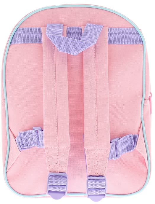 Wynsors pansy Younger Girls Glittery Unicorn Backpack pink