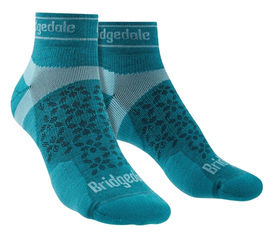 Bridgedale - Dames Sport Ultralichte Merino Lage Sokken - Teal - Image 1