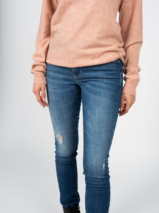 Guess Jeans Skinny Hög Dam Blå - Image 4