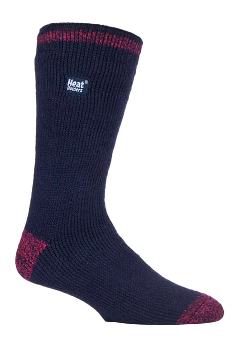 Heat Holders - Mens Twist Patterned Thermal Socks - Image 1