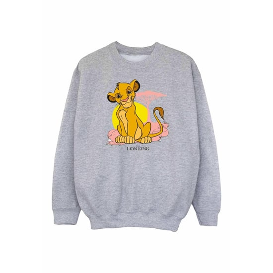 Disney Meisjes The Lion King Simba Pastel Sweatshirt (Sportgrijs) - Image 1